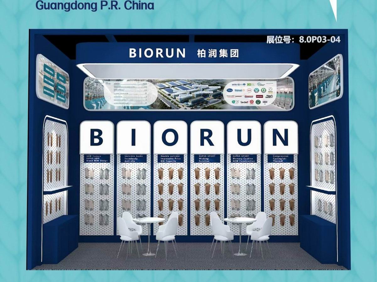 Welcome to Visit Biorun Socks at Booth 8.0P03-04 in CIEF