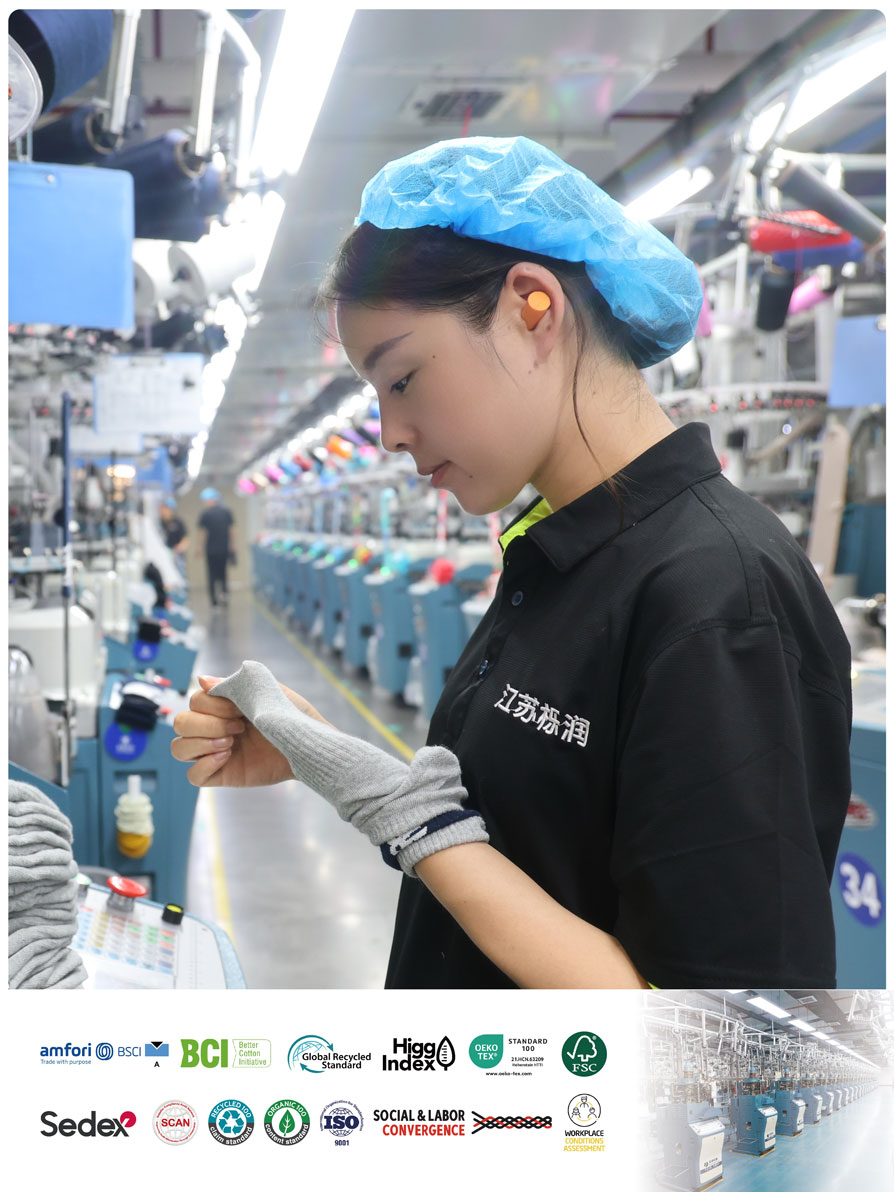 Automated Sock Production & Skilled Operators Automated Sock Production & Skilled Operators