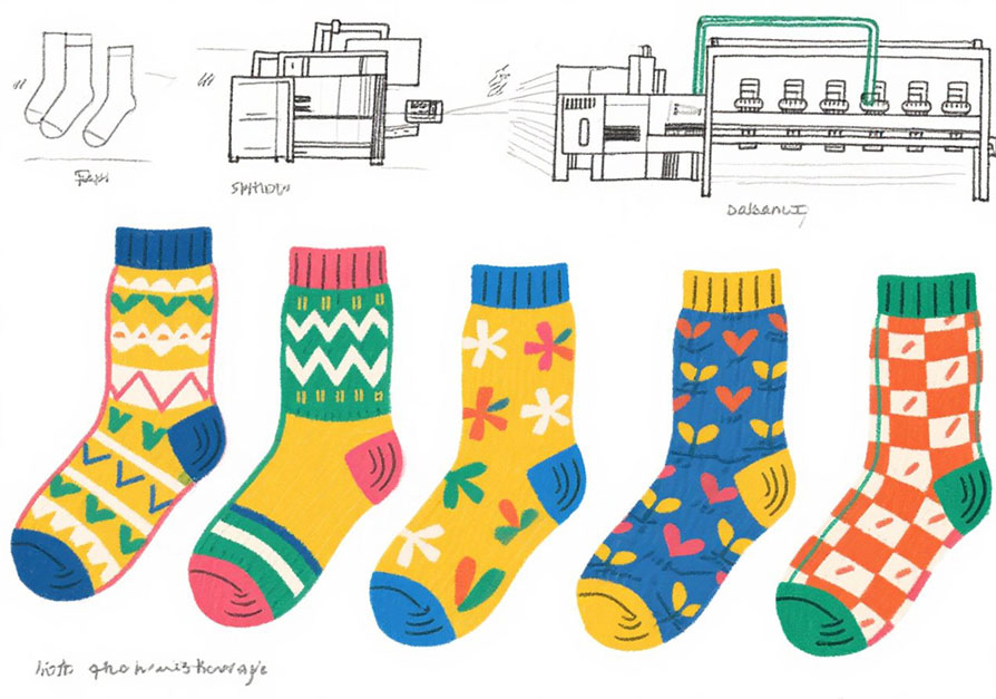 socks design