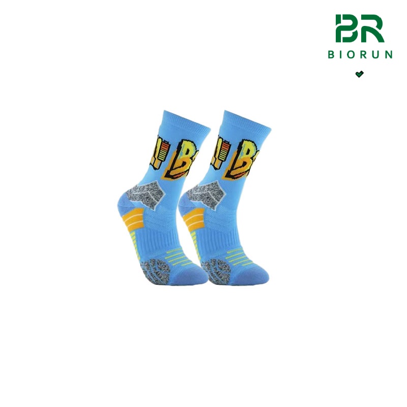 Graffiti Basketball Socks (blue)