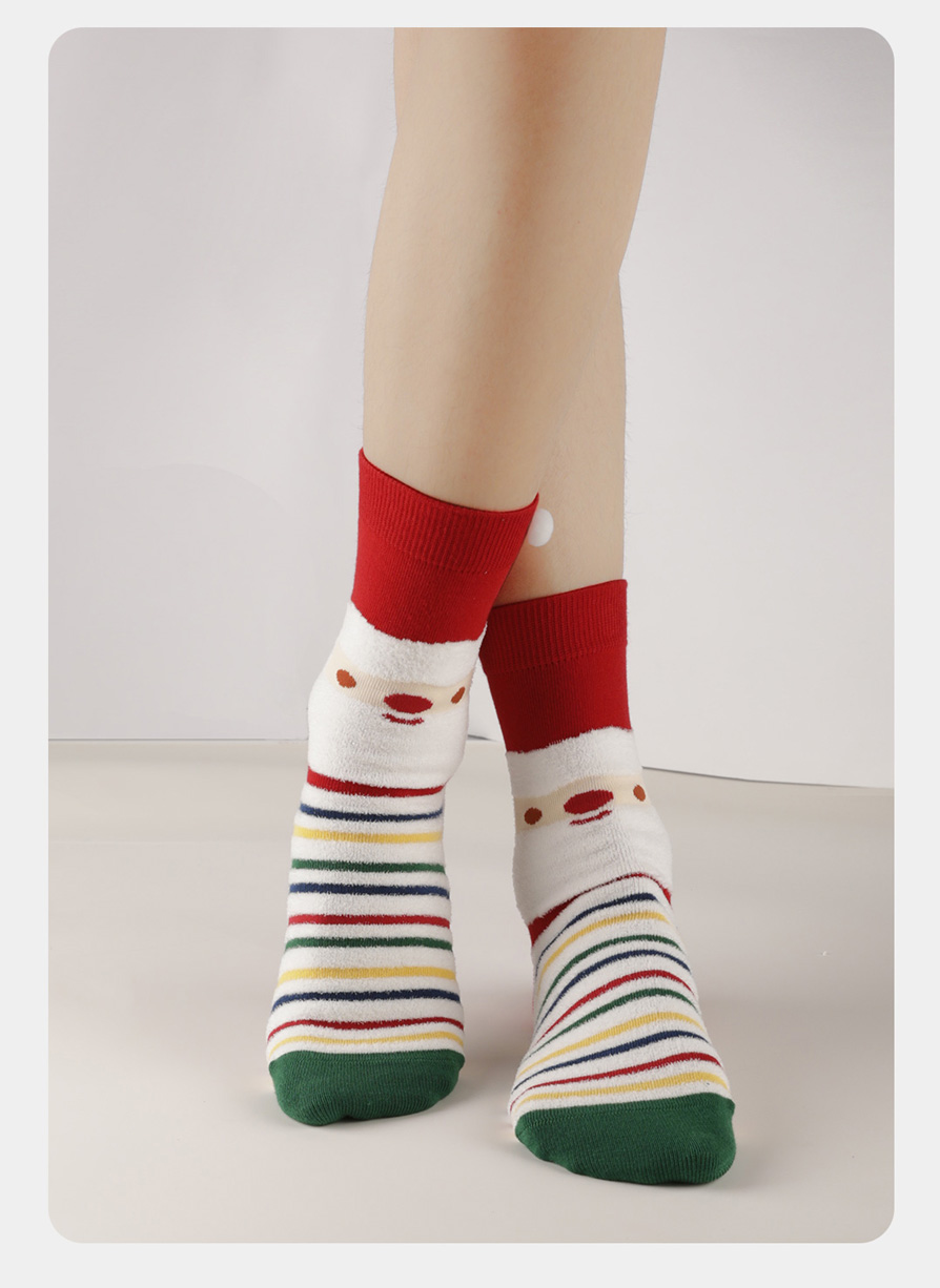 Christmas-themed socks